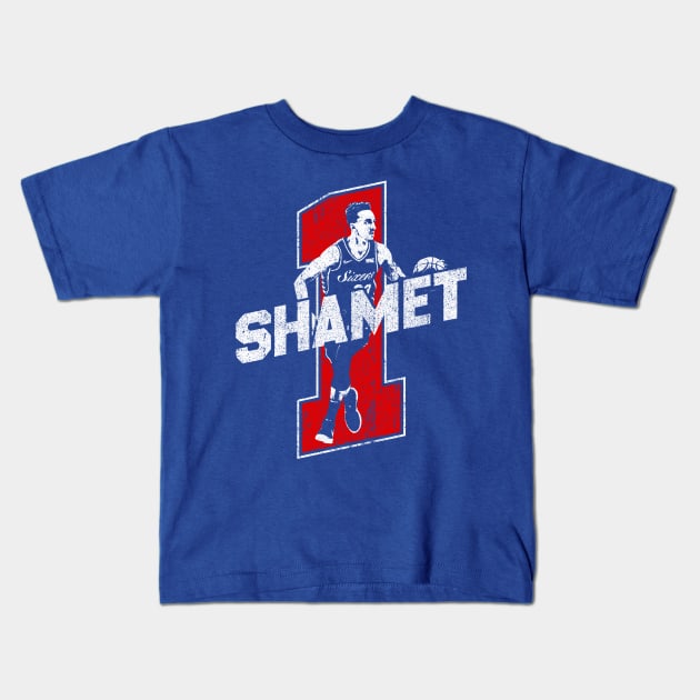 Shamet Kids T-Shirt by huckblade